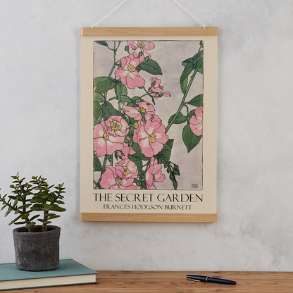 Pack of 2 - Classic Literature Art Poster Print - The Secret Garden