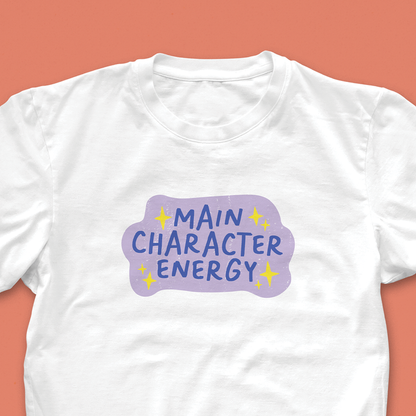 Pack of 12 - 'Main Character Energy' Bookish T-shirt