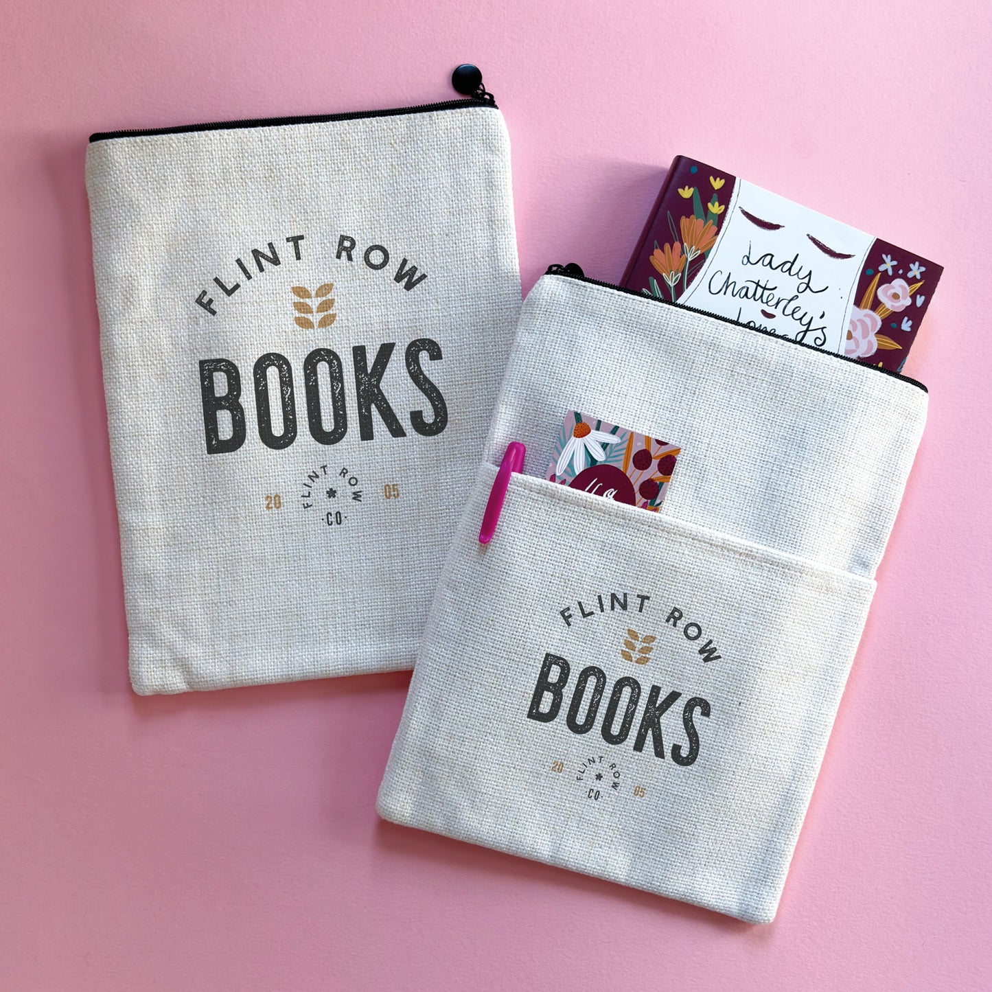 Pack of 3 - Book Sleeve - Custom Logo - Bookishly Wholesale