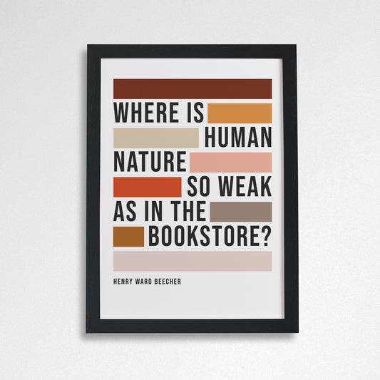 Pack of 2 - Bookstore Art Print