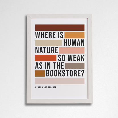 Pack of 2 - Bookstore Art Print