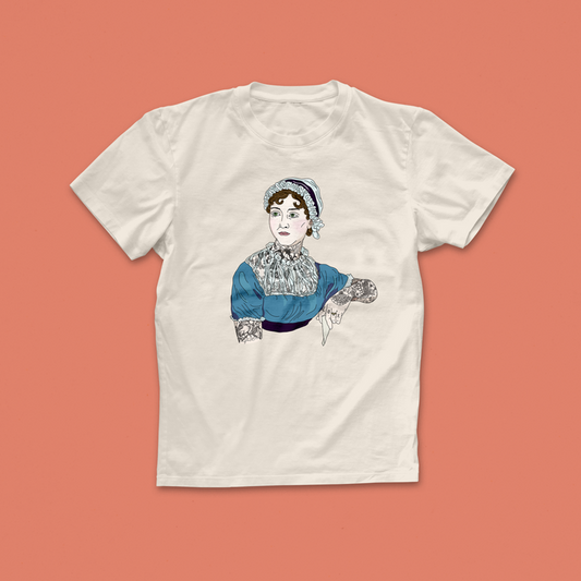 Pack of 12 - Tattooed Author - Jane Austen T-shirt