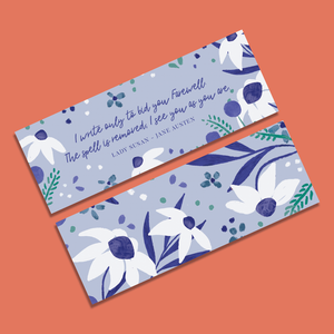 Pack of 10 Jane Austen "I See You as You Are“ Bookmark