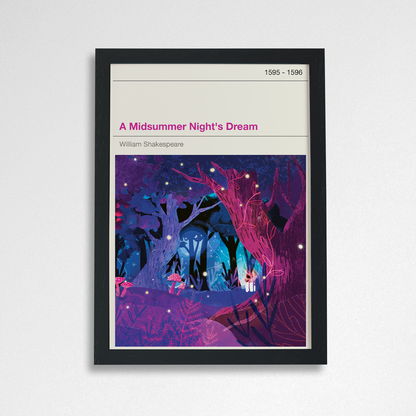 Pack of 2 - A Midsummer Night's Dream - Law & Moore X Bookishly Collaboration Print