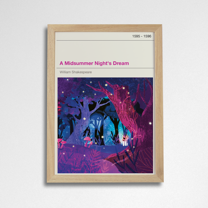 Pack of 2 - A Midsummer Night's Dream - Law & Moore X Bookishly Collaboration Print