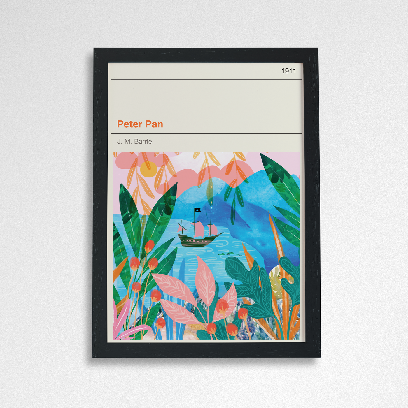 Pack of 2 - Peter Pan - Law & Moore X Bookishly Collaboration Print