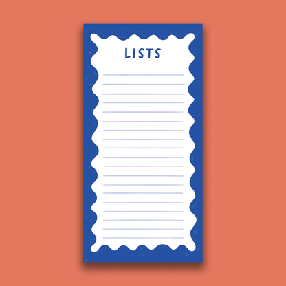 Pack of 3 - Blue Magnetic List Pad