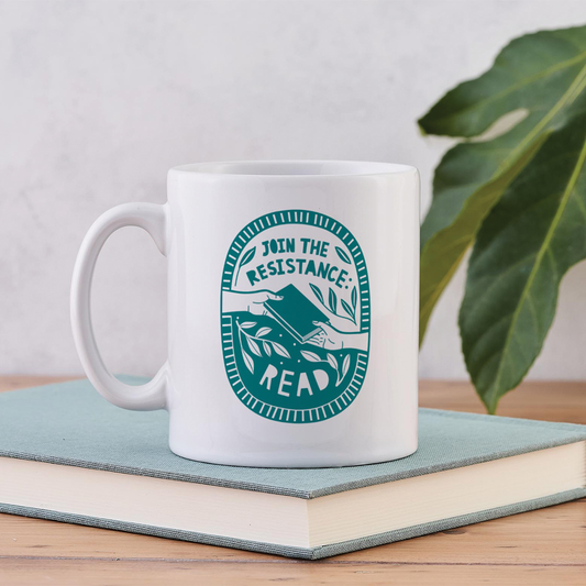 Pack of 6 - Join the Resistance. Read. - Literary Mug