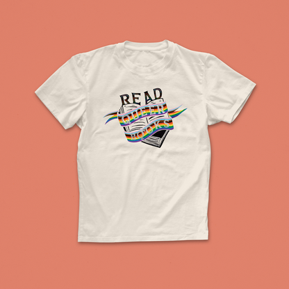 Pack of 12 - Read Queer Books T-shirt