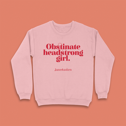 Pack of 12 - Obstinate Headstrong Girl Bookish Sweatshirt