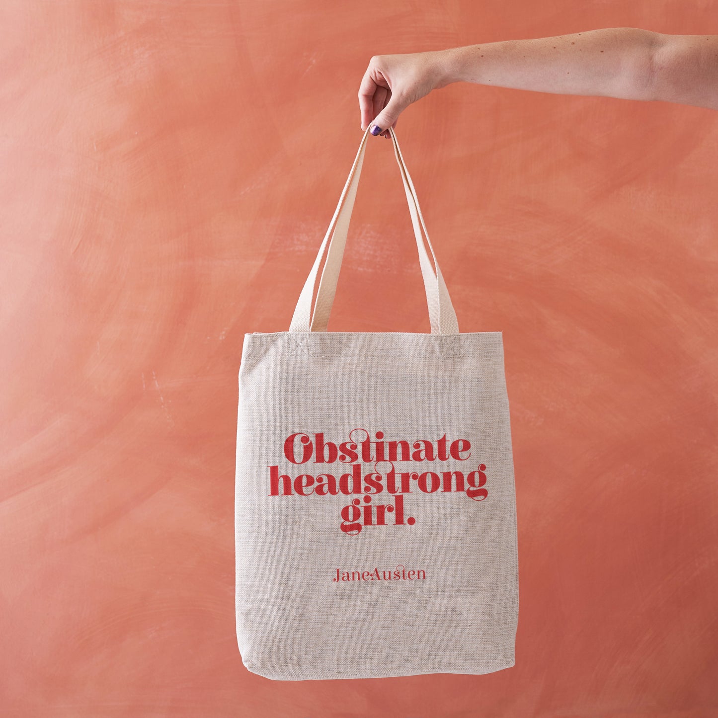 Pack of 4 - Tote Bag - Obstinate Headstrong Girl