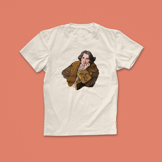 Pack of 12 - Tattooed Author - Oscar Wilde T-shirt