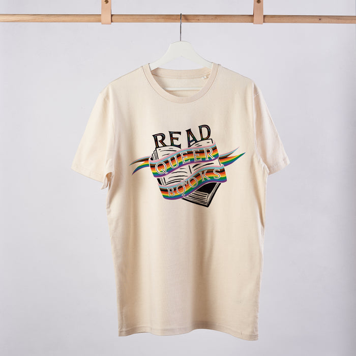 Pack of 12 - Read Queer Books T-shirt