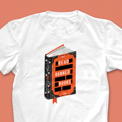 Pack of 12 - NEW Read Banned Books T-shirt