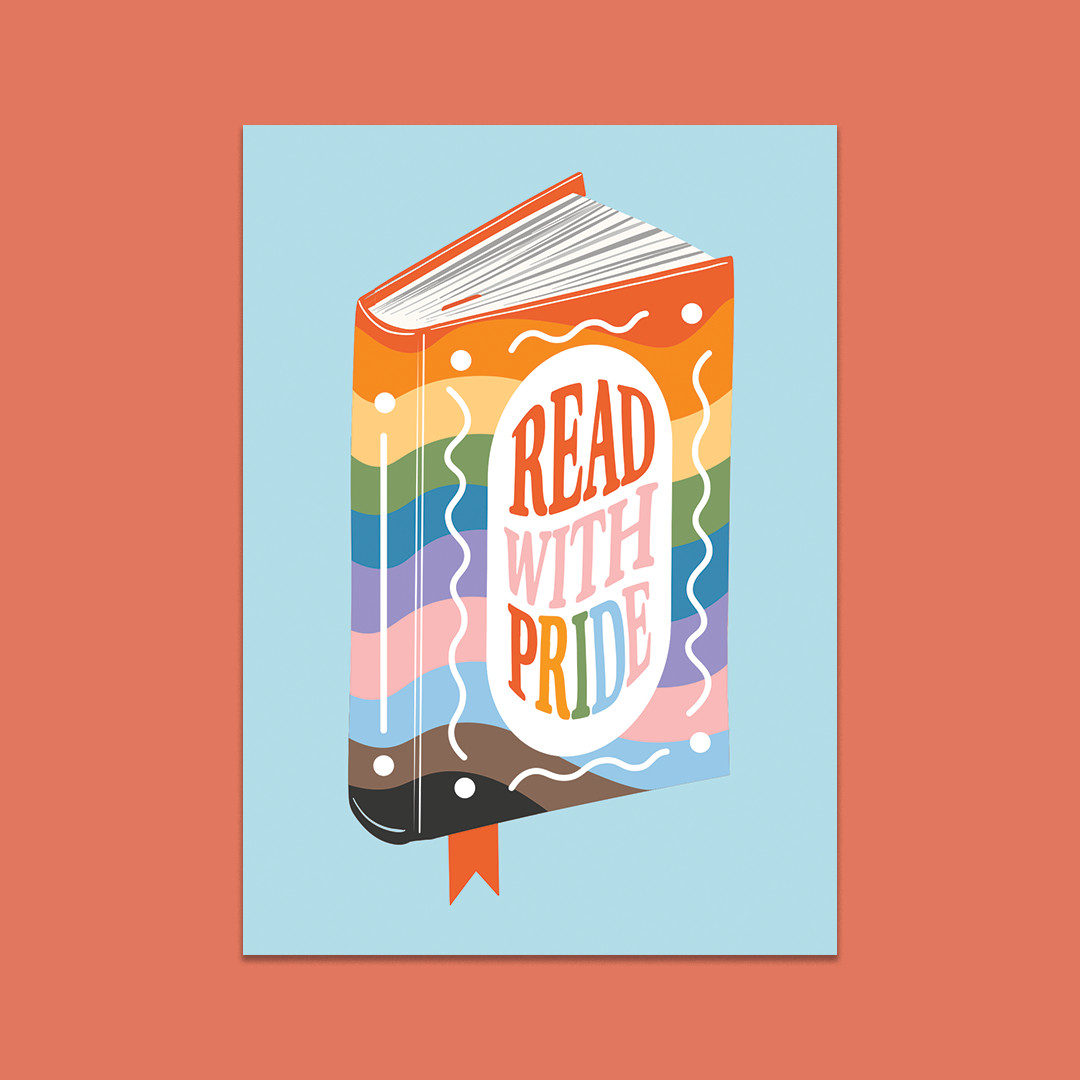 Read With Pride Postcards - Set of 10