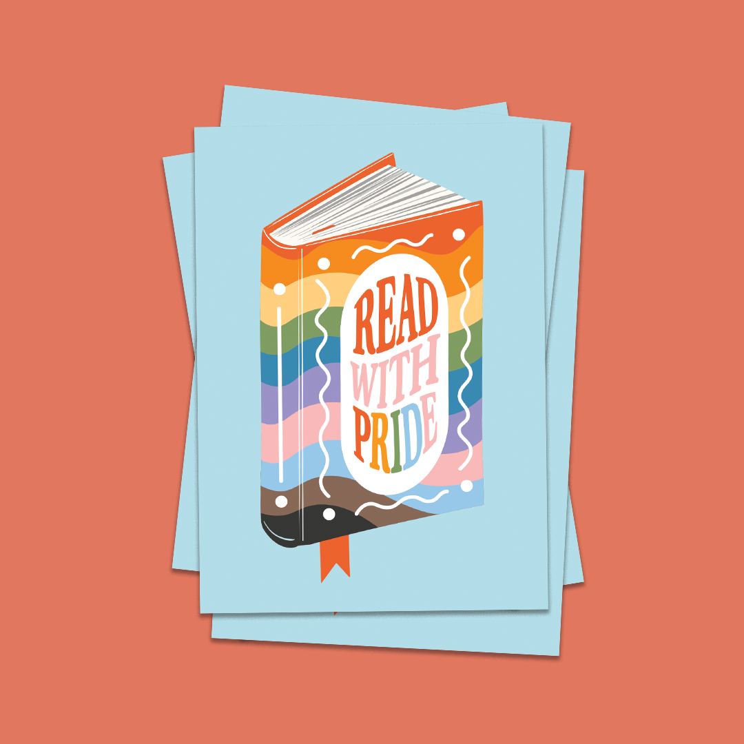 Read With Pride Postcards - Set of 10