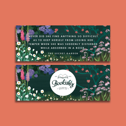 Pack of 10 The Secret Garden Bookmarks