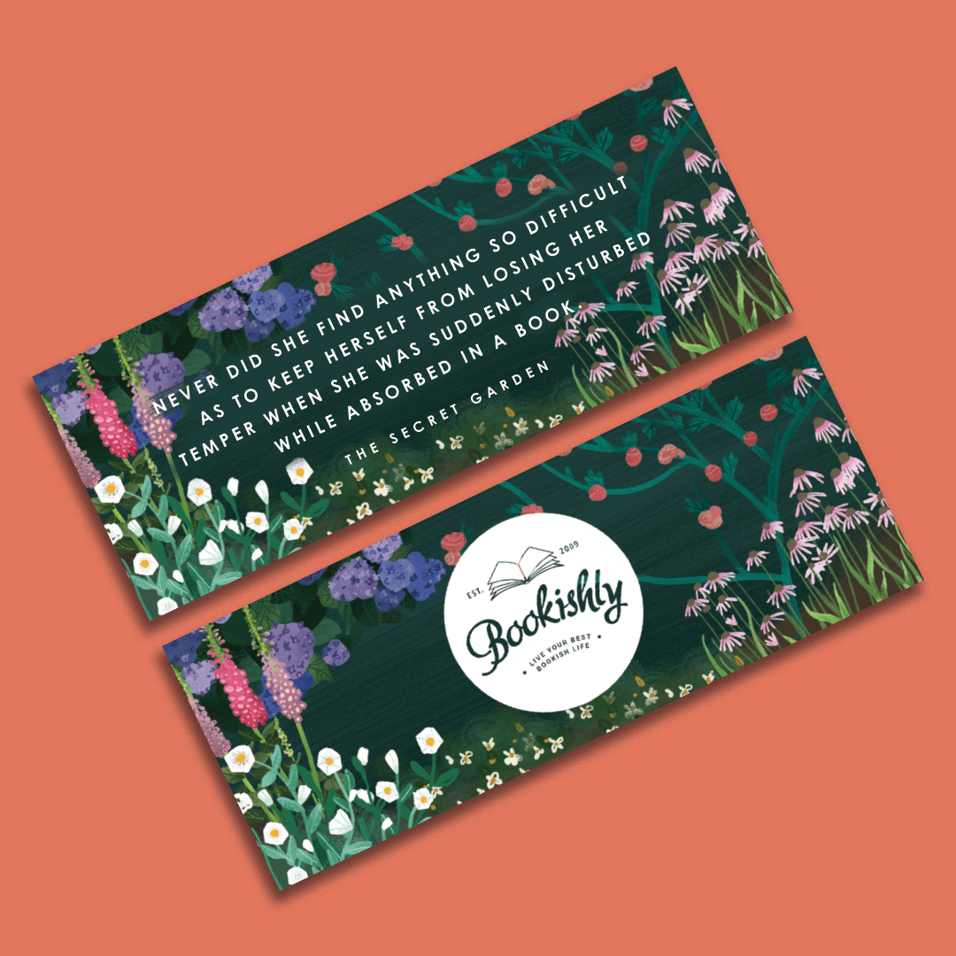 Pack of 10 The Secret Garden Bookmarks