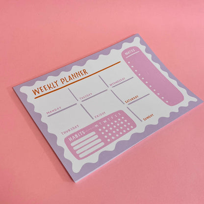 Pack of 3 - A4 Colourful Organisation Desk Pad