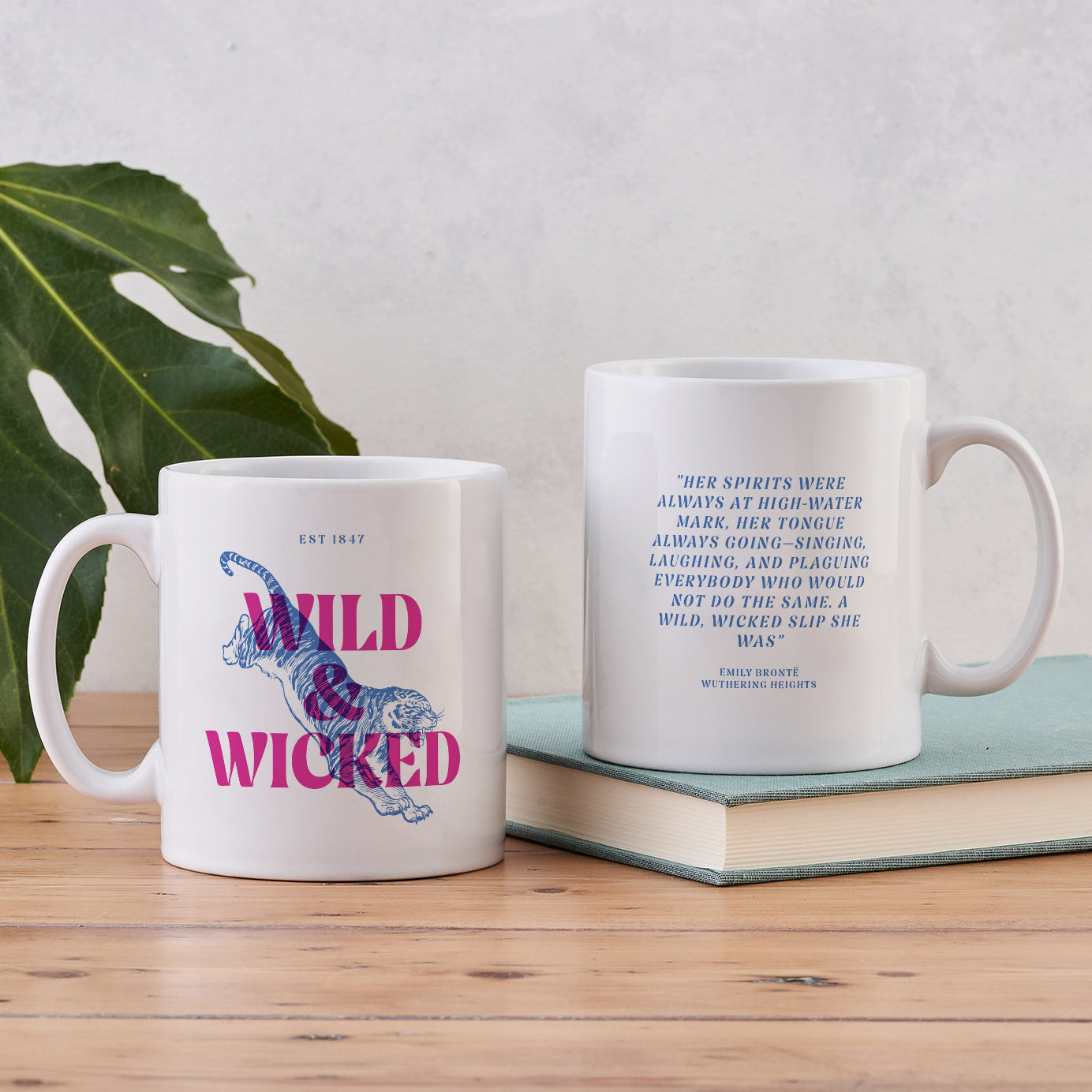 Pack of 6 - Wild and Wicked - Brontë Mug