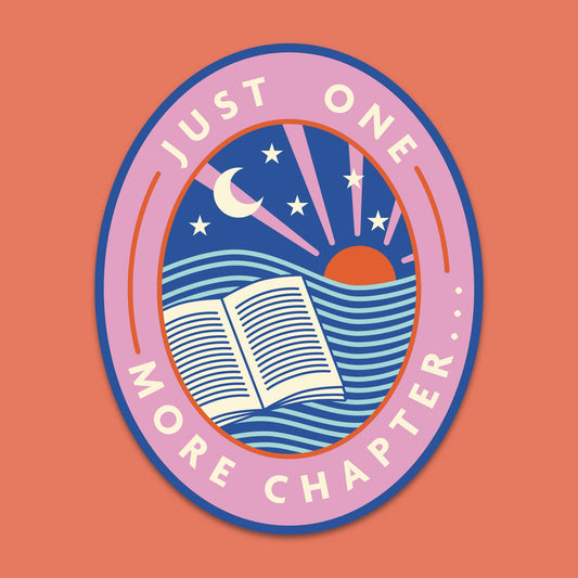 Pack of 10 - Bookish Sticker - One More Chapter