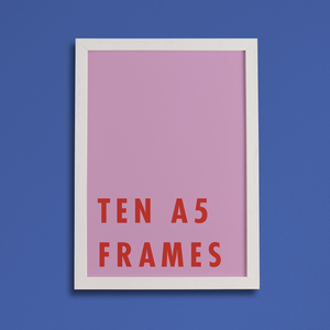 10 Narrow Moulding Frames A5
