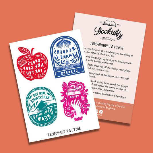 Temporary Tattoos - Pack of 4 - Activist Design
