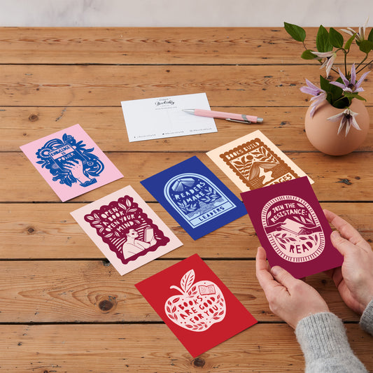 Literary Activist Postcard Set - 12 Pack