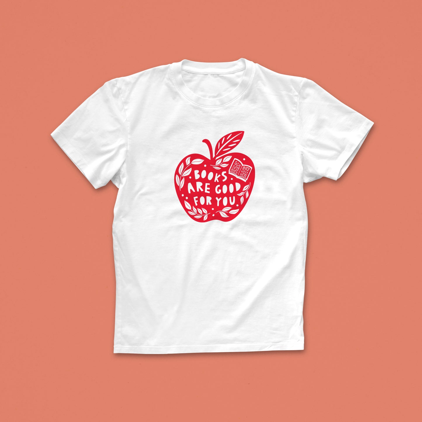 Pack of 12 - Books are good for you - Literary Activist T-shirt