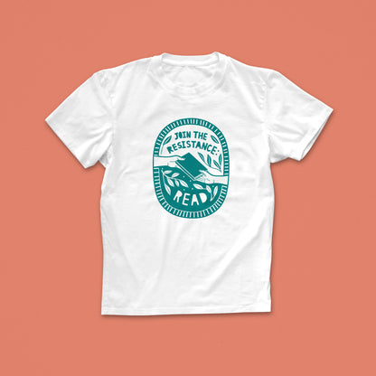 Pack of 12 - Join the Resistance. Read - Literary Activist T-shirt