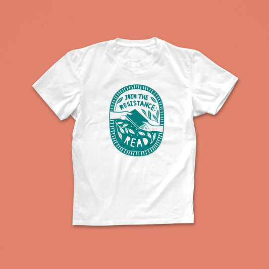 Pack of 12 - Join the Resistance. Read - Literary Activist T-shirt