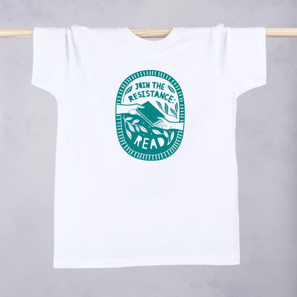 Pack of 12 - Join the Resistance. Read - Literary Activist T-shirt