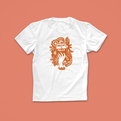 Pack of 12 - Knowledge is Power - Literary Activist T-shirt