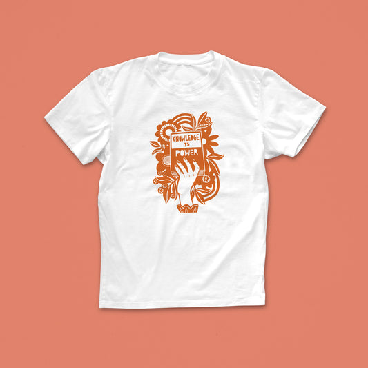 Pack of 12 - Knowledge is Power - Literary Activist T-shirt