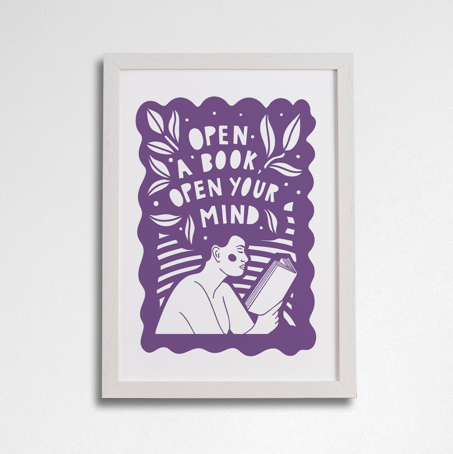 Pack of 2 - Open your Mind - Literary Activist A4 Print