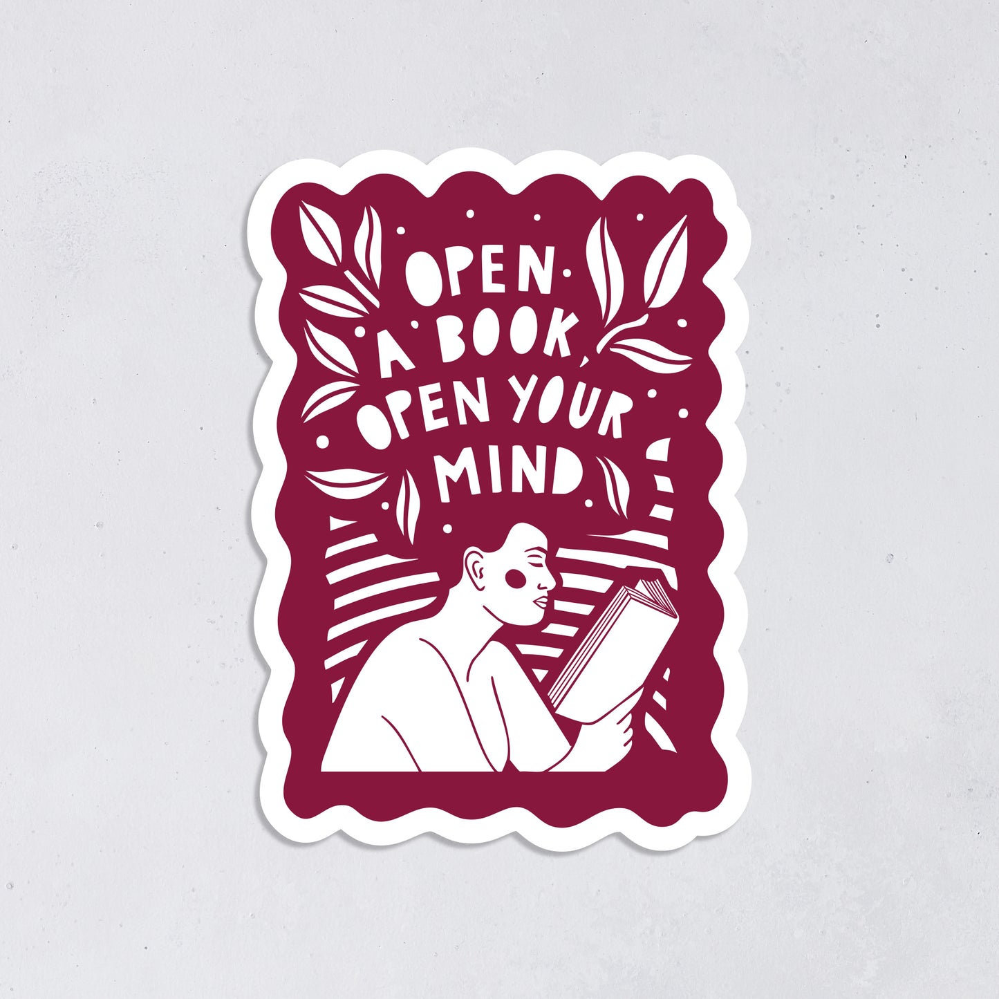 Pack of 10 - Activist Sticker - Open your Mind