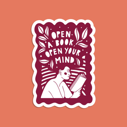 Pack of 10 - Activist Sticker - Open your Mind