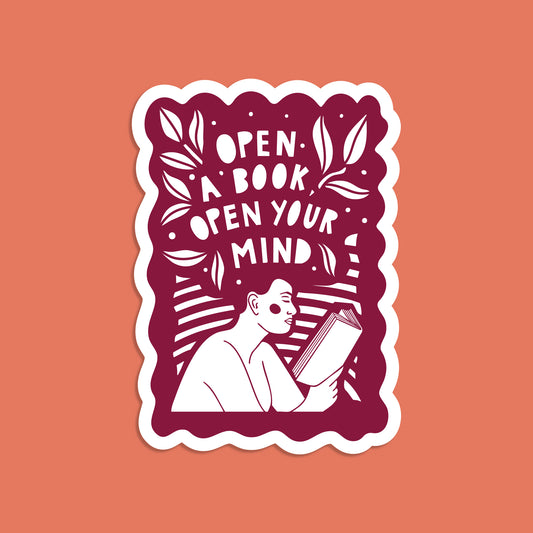 Pack of 10 - Activist Sticker - Open your Mind