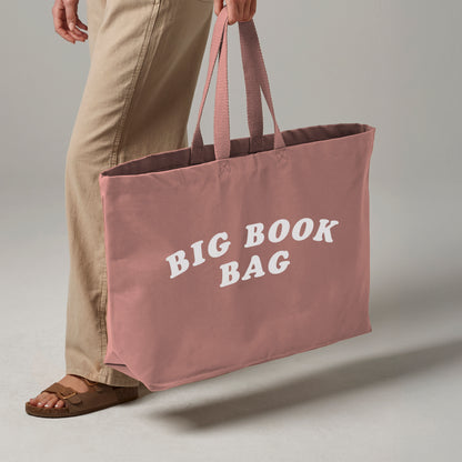 Pack of 4 - Big Book Bag – Oversized Heavyweight Canvas Tote