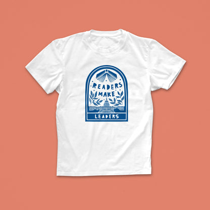 Pack of 12 - Readers Make Leaders - Literary Activist T-shirt