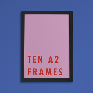 10 x A2 picture frames