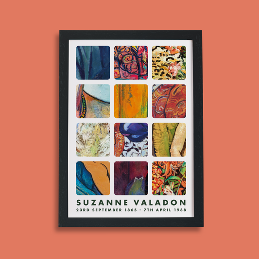 Pack of 2 - Suzanne Valadon Design -  A4 Print