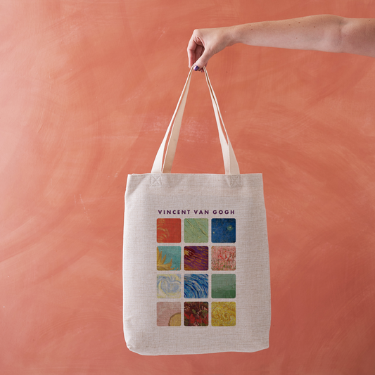 Pack of 4 - Van Gogh Designs Tote Bag
