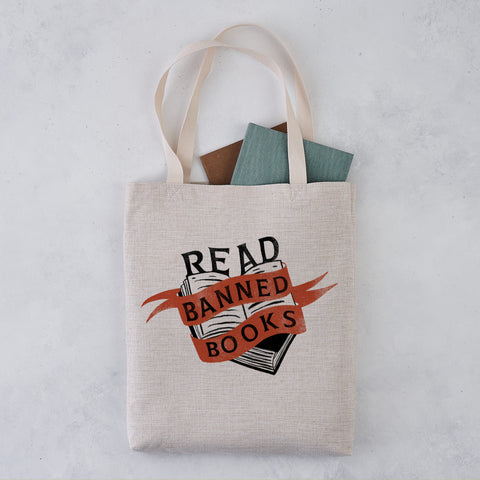 Pack of 4 - Tote Bag - Read Banned Books