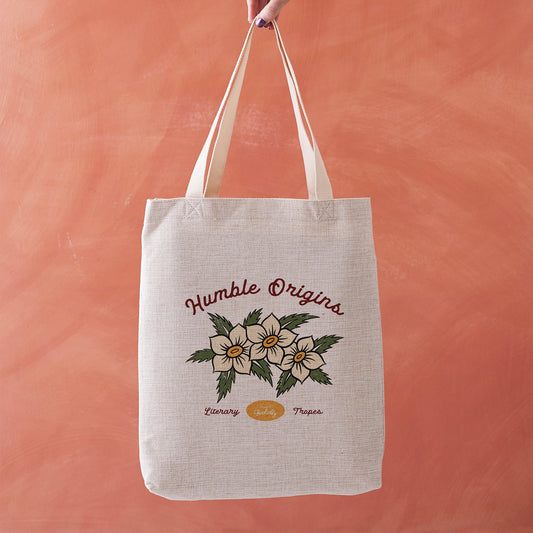 Pack of 4 - Tote Bag -Humble Origins Literary Trope