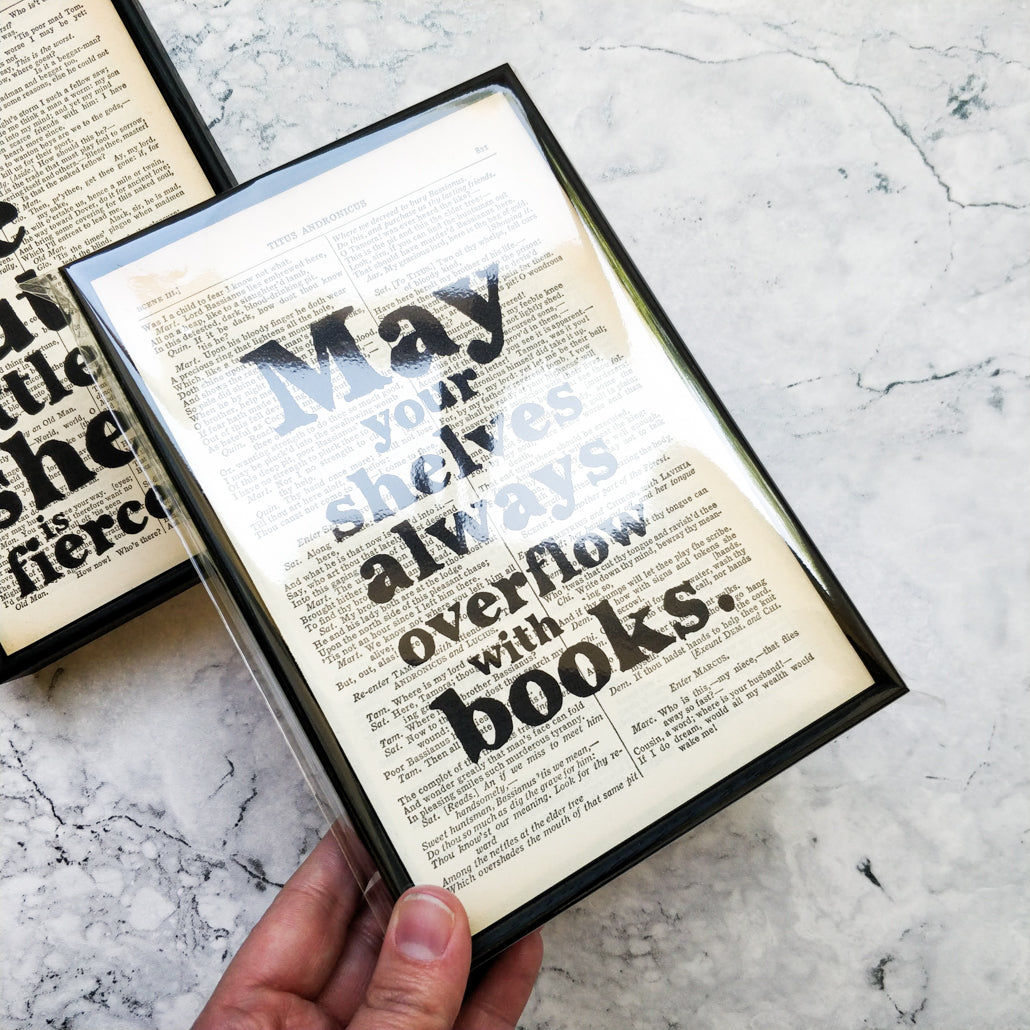 Pride & Prejudice - My Courage Always Rises - Book Page
