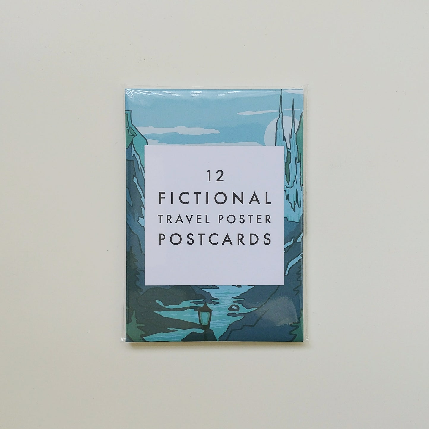 Fictional Travel Postcard Set of 12