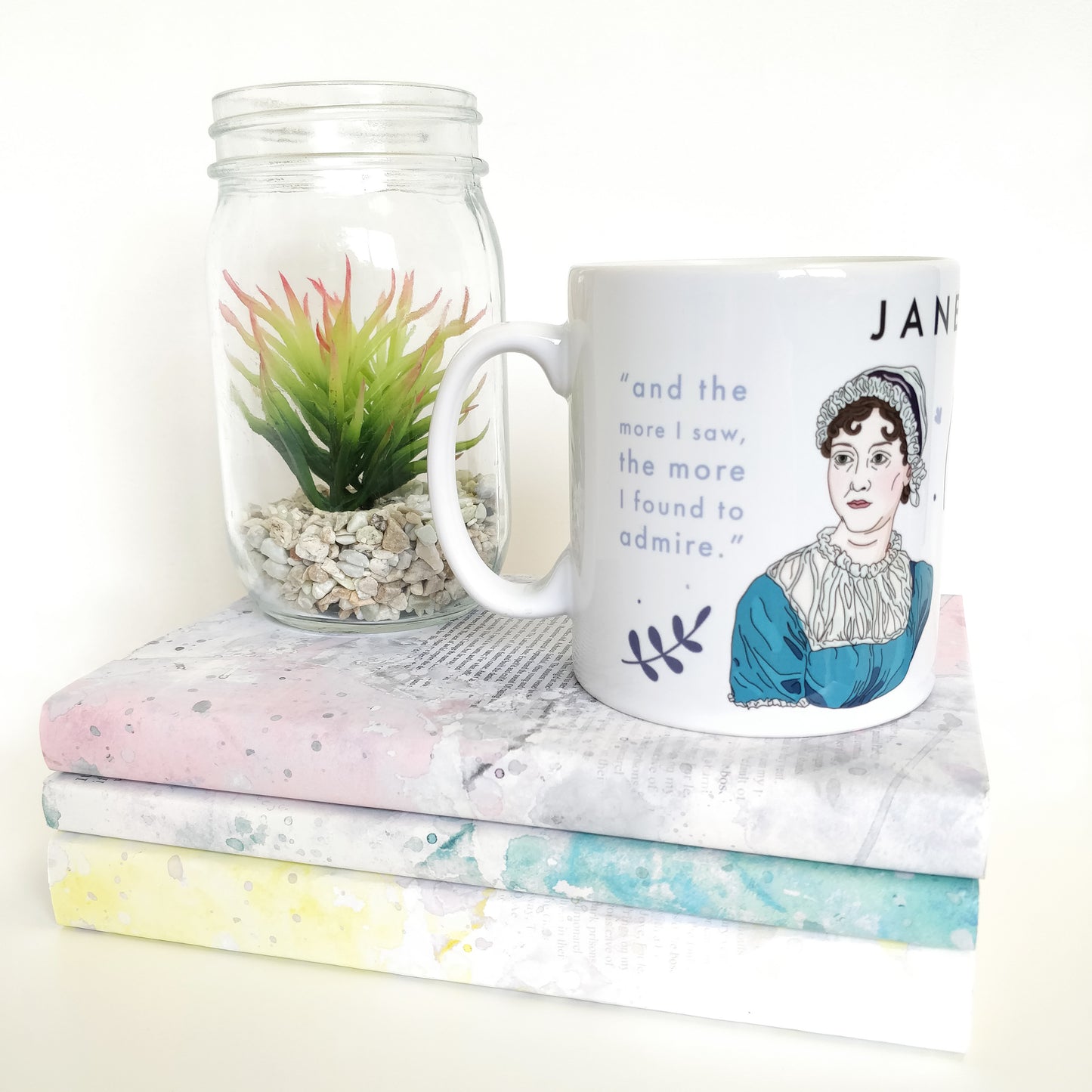 Pack of 6 - Author Mug - Jane Austen