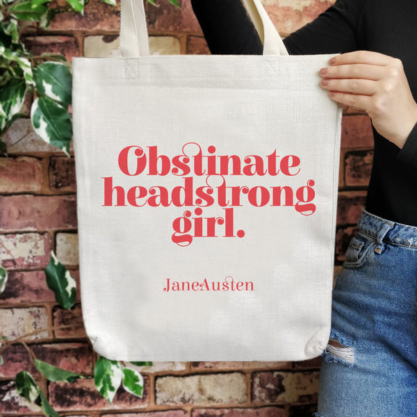 Pack of 4 - Tote Bag - Obstinate Headstrong Girls