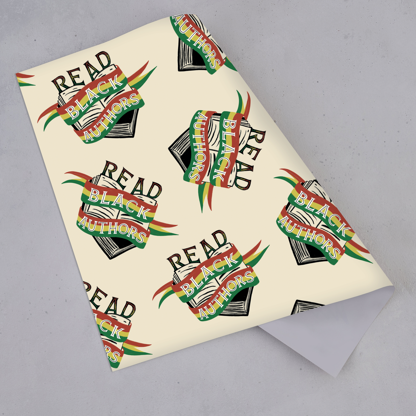 100 Gift Wrap Sheets - Read Black Authors